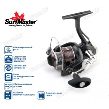 Безынерционая катушка Surf Master River Blade FD4000